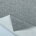 Polyester pamuklu spandeks çift örgü jakard